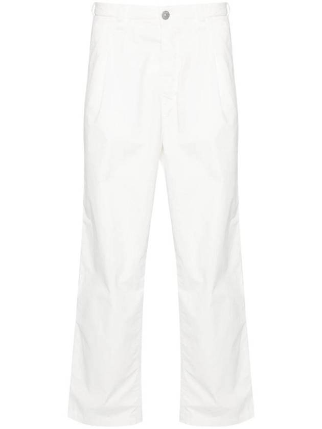 logo print loose trousers 8015314X3 - STONE ISLAND - BALAAN 1