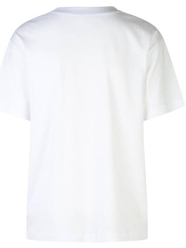 Moschino Jeans White Cotton T-Shirt - MOSCHINO - BALAAN 3