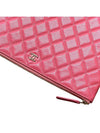 Classic Caviar Clutch Bag Medium Pink Gold A82545 - CHANEL - BALAAN 4