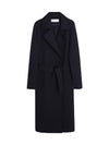 Manuela 1 Virgin Wool Single Coat Ultramarine - MAX MARA - BALAAN 2