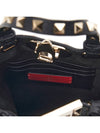 Rockstud Tote Bag Black - VALENTINO - BALAAN 11