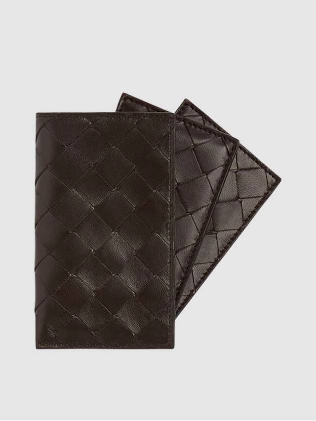 Intrecciato Leather Card Wallet Fondant - BOTTEGA VENETA - BALAAN 7