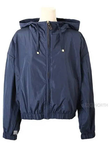 Women 2419021094600 024 Taffy Windbreaker Jumper Navy 1061300 - MAX MARA - BALAAN 1