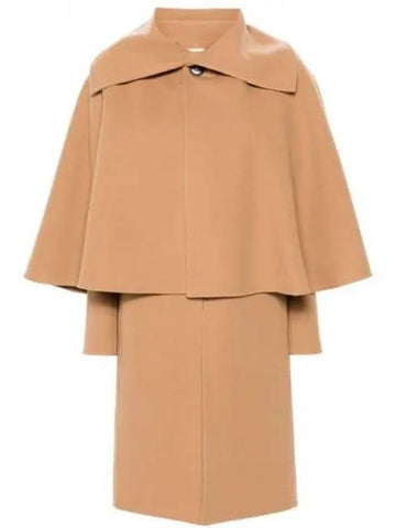 Chloe Wool Cashmere Cape Coat 270723 - CHLOE - BALAAN 1