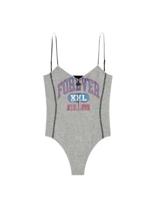 T-Lye Bodysuit Grey - DIESEL - BALAAN 2