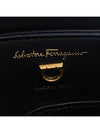 Gancini Trifolio Flap Leather Shoulder Bag Black - SALVATORE FERRAGAMO - BALAAN 10