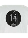 14BROS Men's Logo Printing Round White Short Sleeve 12679 A3062B16 001 - 14 / QUATORZE - BALAAN 4