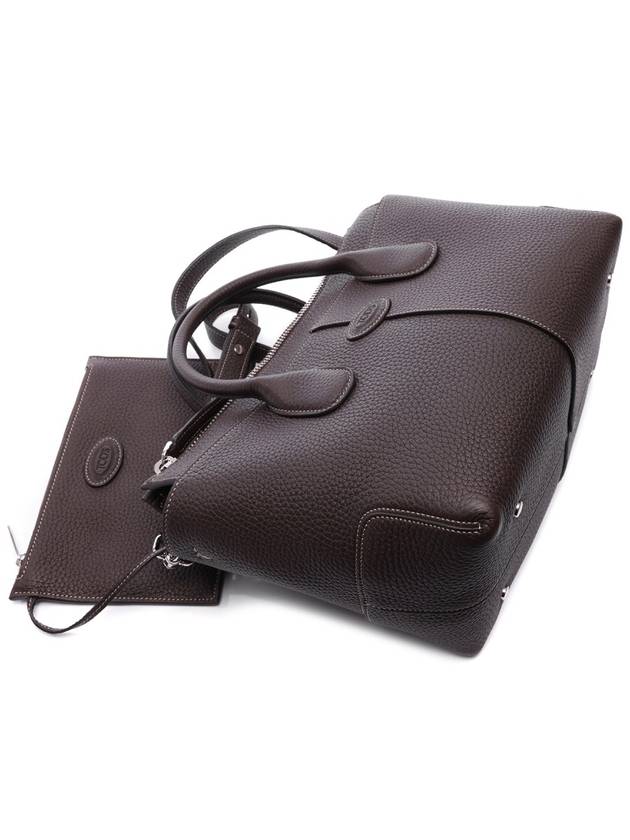 Di Leather Tote Bag Brown - TOD'S - BALAAN 6