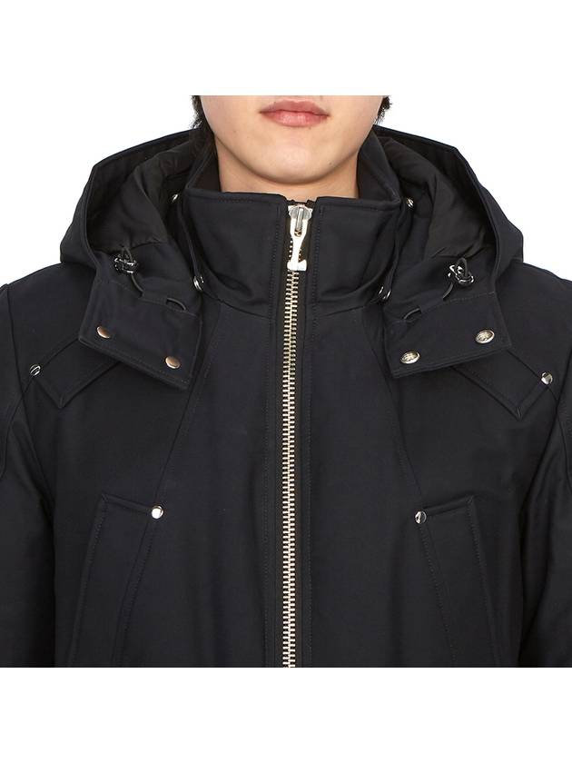 Ballistic Hooded Down Bomber Padding Navy - MOOSE KNUCKLES - BALAAN 7