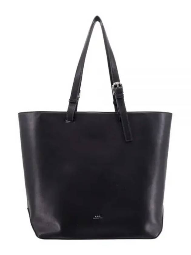 Logo Print Tote Bag Black - A.P.C. - BALAAN 2