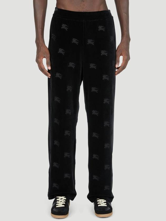 EKD Velvet Track Pants 8070001 A1189 B0110810650 - BURBERRY - BALAAN 1