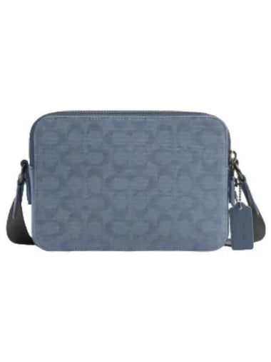 Charter crossbody bag signature jacquard - COACH - BALAAN 1