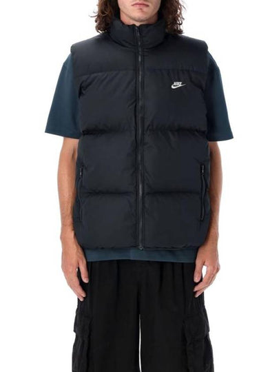 Men's Club Puffer Vest Black - NIKE - BALAAN 2