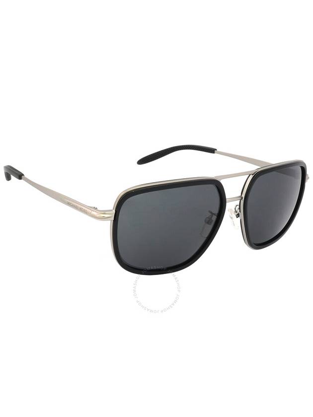 Michael Kors Del Ray Grey Solid Rectangular Men's Sunglasses MK1110 120687 59 - MICHAEL KORS - BALAAN 2