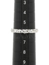 Torsad White Gold Half Pave Wedding Ring Couple No 46 - CHAUMET - BALAAN 9