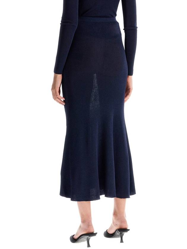 long lurex knit skirt - SELF PORTRAIT - BALAAN 3