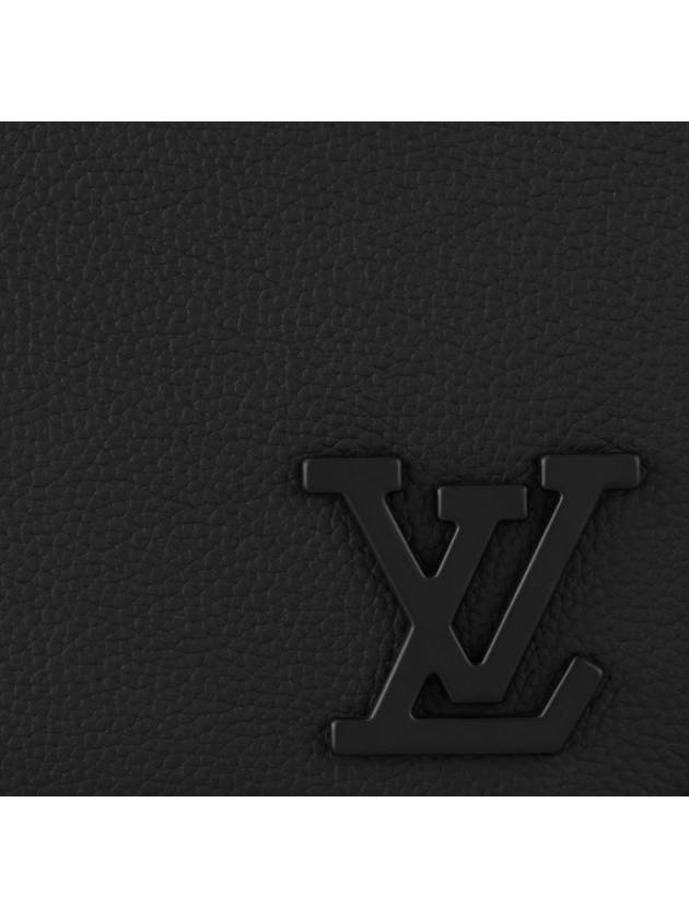 Takeoff LV Aerogram Messenger Bag Black - LOUIS VUITTON - BALAAN 6