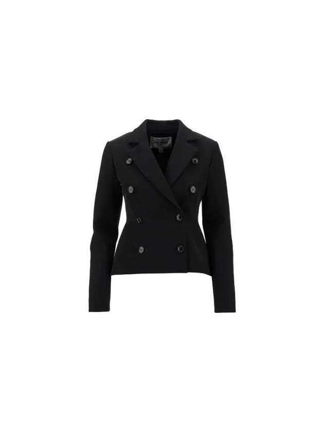 Double Breasted Blazer Black - ALAIA - BALAAN 2