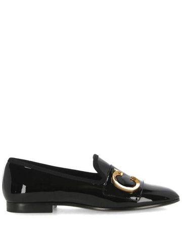 Patent Leather Loafers Black - DIOR - BALAAN 1