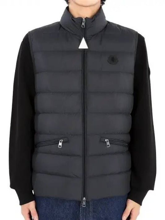 Men s LECHTAL Down Padded Vest Black 1A00139 549SK 999 1064491 - MONCLER - BALAAN 1