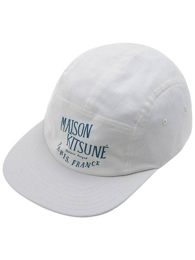 Maison Kitsune Palais Royal 5p cap LM06102WW0088 MILK - MAISON KITSUNE - BALAAN 1