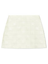 Padded Mini A-Line Skirt White - MONCLER - BALAAN 1