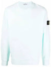 Wappen Patch Crewneck Sweatshirt Light Green - STONE ISLAND - BALAAN 2