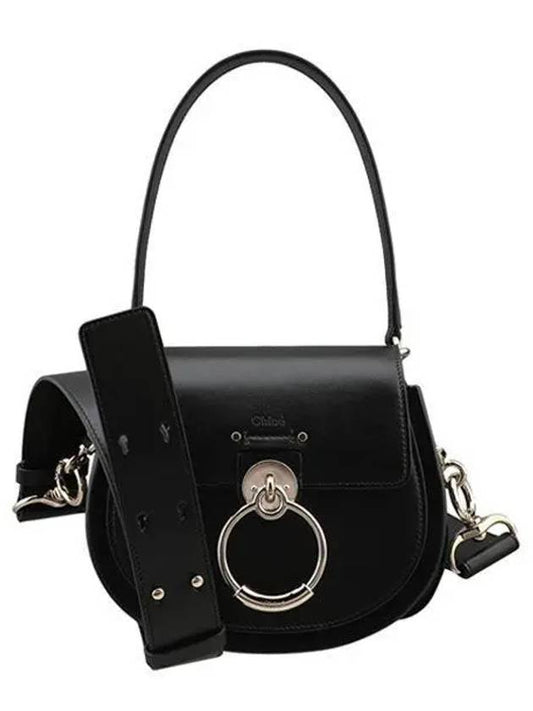 Tess Small Shoulder Bag Black - CHLOE - BALAAN 2