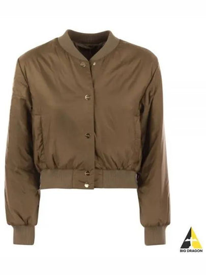 Greenbi Reversible Padded Bomber Jacket Camel - MAX MARA - BALAAN 2