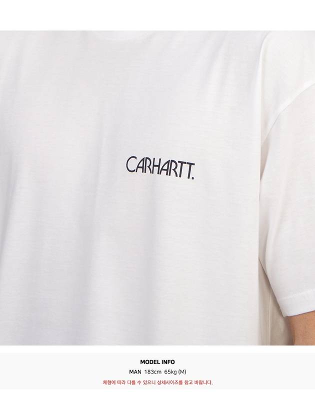 Soil Short Sleeve T-Shirt White - CARHARTT WIP - BALAAN 7