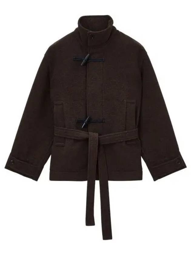 Short Baroque Duffle Coat Brown - LEMAIRE - BALAAN 2