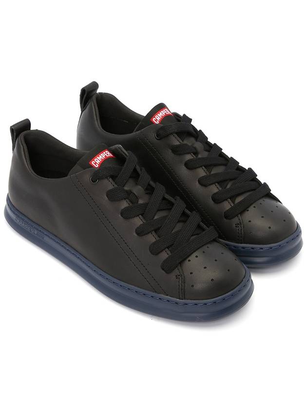 Runner Leather Low Top Sneakers Black - CAMPER - BALAAN 4