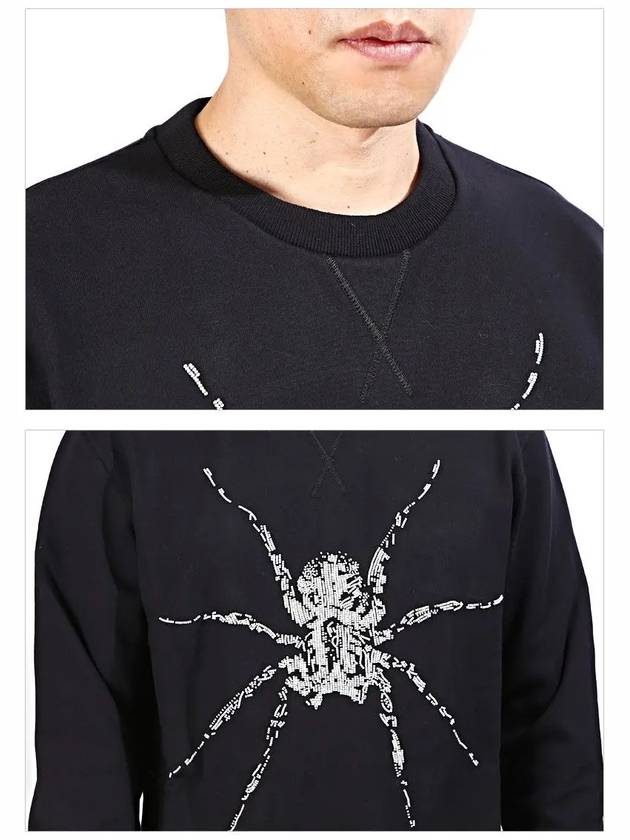 Spangled Spider Sweatshirt black - LANVIN - BALAAN 5