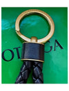 Intrecciato Lambskin Key Holder Black - BOTTEGA VENETA - BALAAN 5