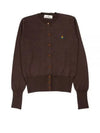 Bea Cardigan Brown 1803002PY0006D401 - VIVIENNE WESTWOOD - BALAAN 2