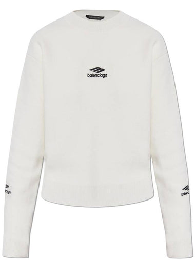 Balenciaga Sweater From The Skiwear Collection, Women's, White - BALENCIAGA - BALAAN 1