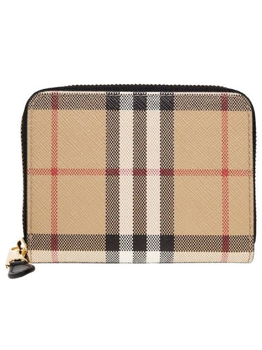 Vintage Check Bicycle Wallet Beige - BURBERRY - BALAAN 1