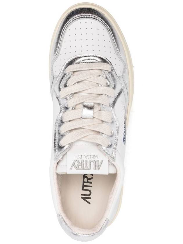 Medalist Silver Tab Low Top Sneakers White - AUTRY - BALAAN 5