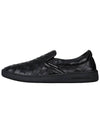 Sawyer Intrecciato Calfskin Slip-Ons Black - BOTTEGA VENETA - BALAAN 4