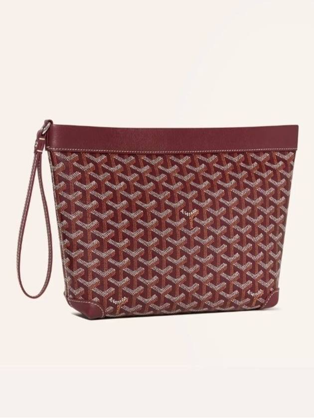 Conti Pouch Bag Burgundy - GOYARD - BALAAN 2