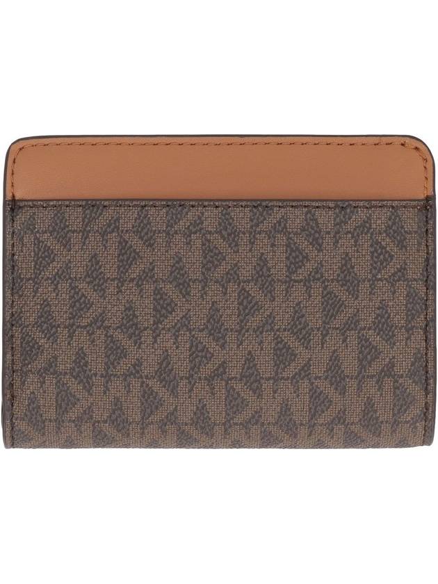 Canvas half wallet dark brown - MICHAEL KORS - BALAAN 4