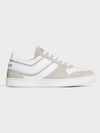 Trainer Suede Calfskin Lace-Up Low-Top Sneakers Light Beige - CELINE - BALAAN 2