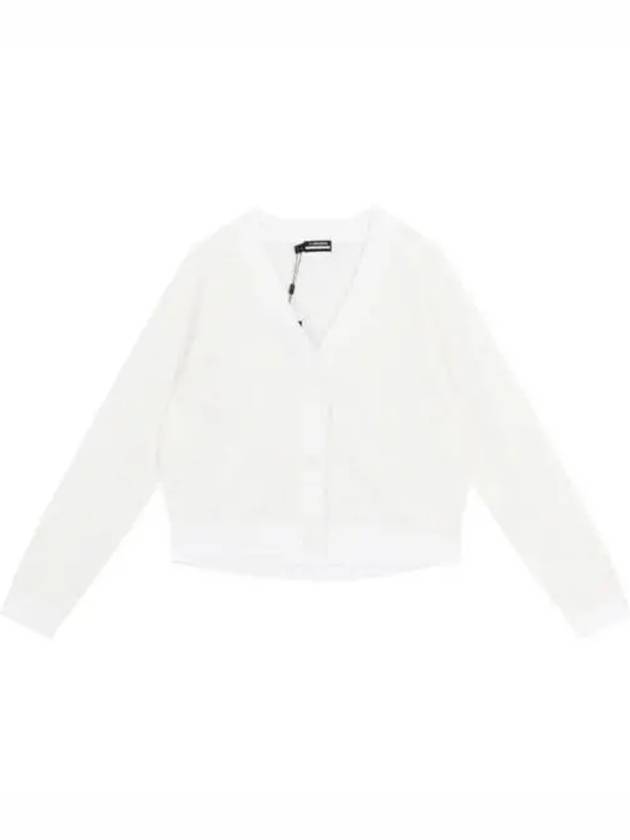 Women's Hanna Knit Cardigan White - J.LINDEBERG - BALAAN 2