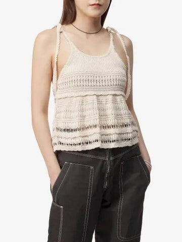 Zilma Bustier Ecru PU0364FAB1L04E23EC - ISABEL MARANT - BALAAN 1