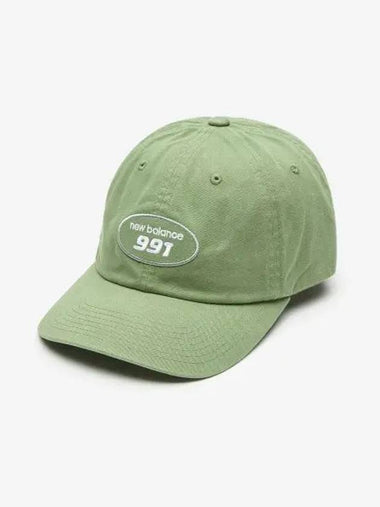 NBGDEFE601 C 66 991 Soft Ball Cap KHAKI - NEW BALANCE - BALAAN 1