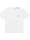 Speedy Fox Patch Comfort Short Sleeve T-Shirt White - MAISON KITSUNE - BALAAN 2