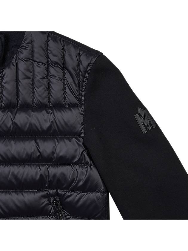 Collin Puffer Down Bomber Jacket Black - MACKAGE - BALAAN.