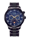 Men s Metal Wrist Watch Shin Moon Phase AP1055 87L - CITIZEN - BALAAN 1