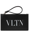 VLTN Logo Card Wallet Black - VALENTINO - BALAAN 2