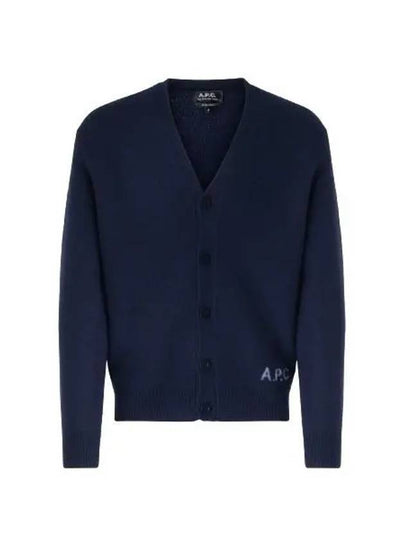 Kenny Merino Wool Cardigan Dark Navy - A.P.C. - BALAAN 2